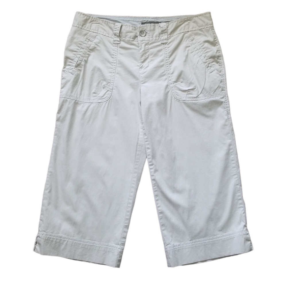 Eddie‎ Bauer Women's Light Tan Casual Capri Pants Sz. 6